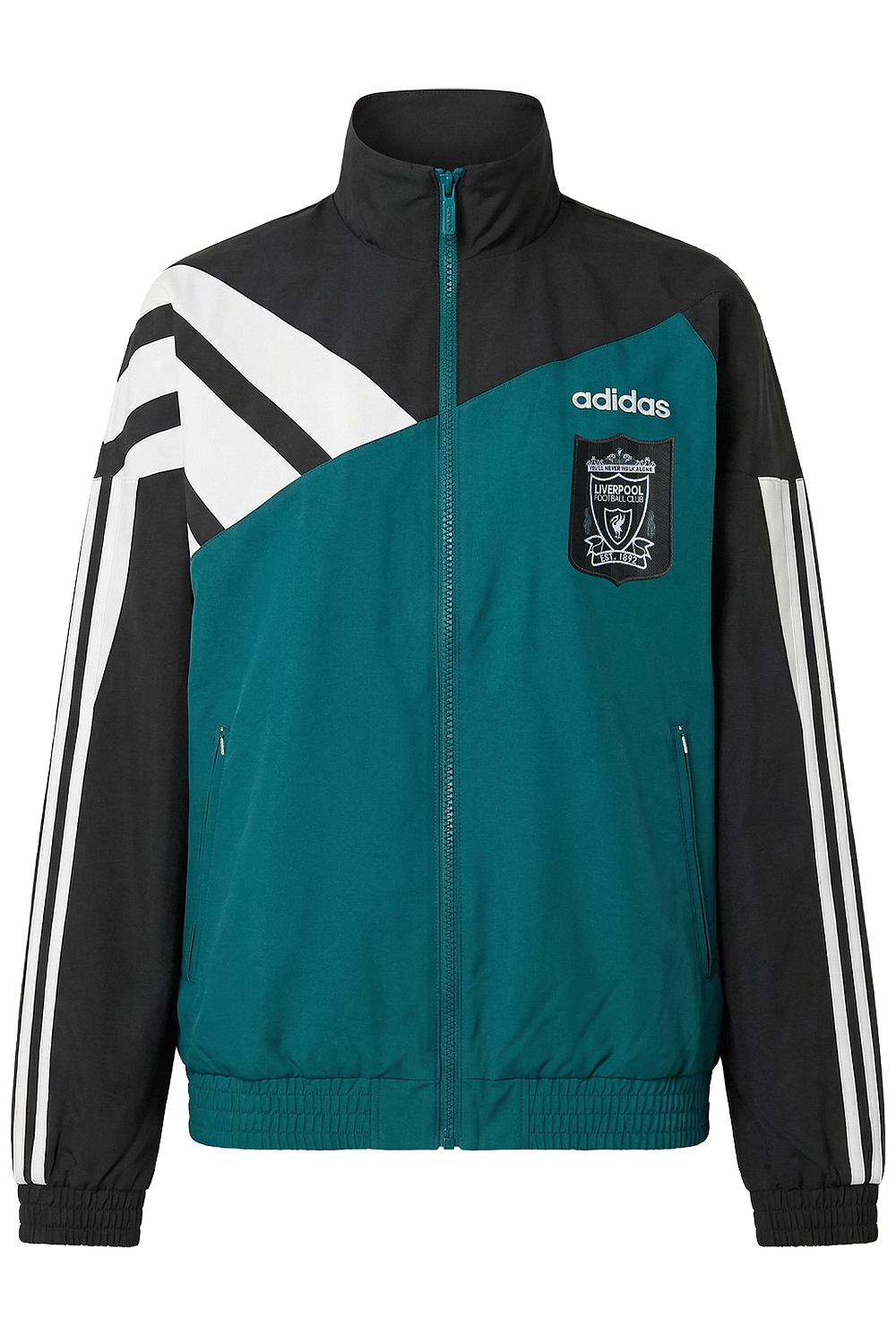 תמונה קידמית של ז'קט כדורגל