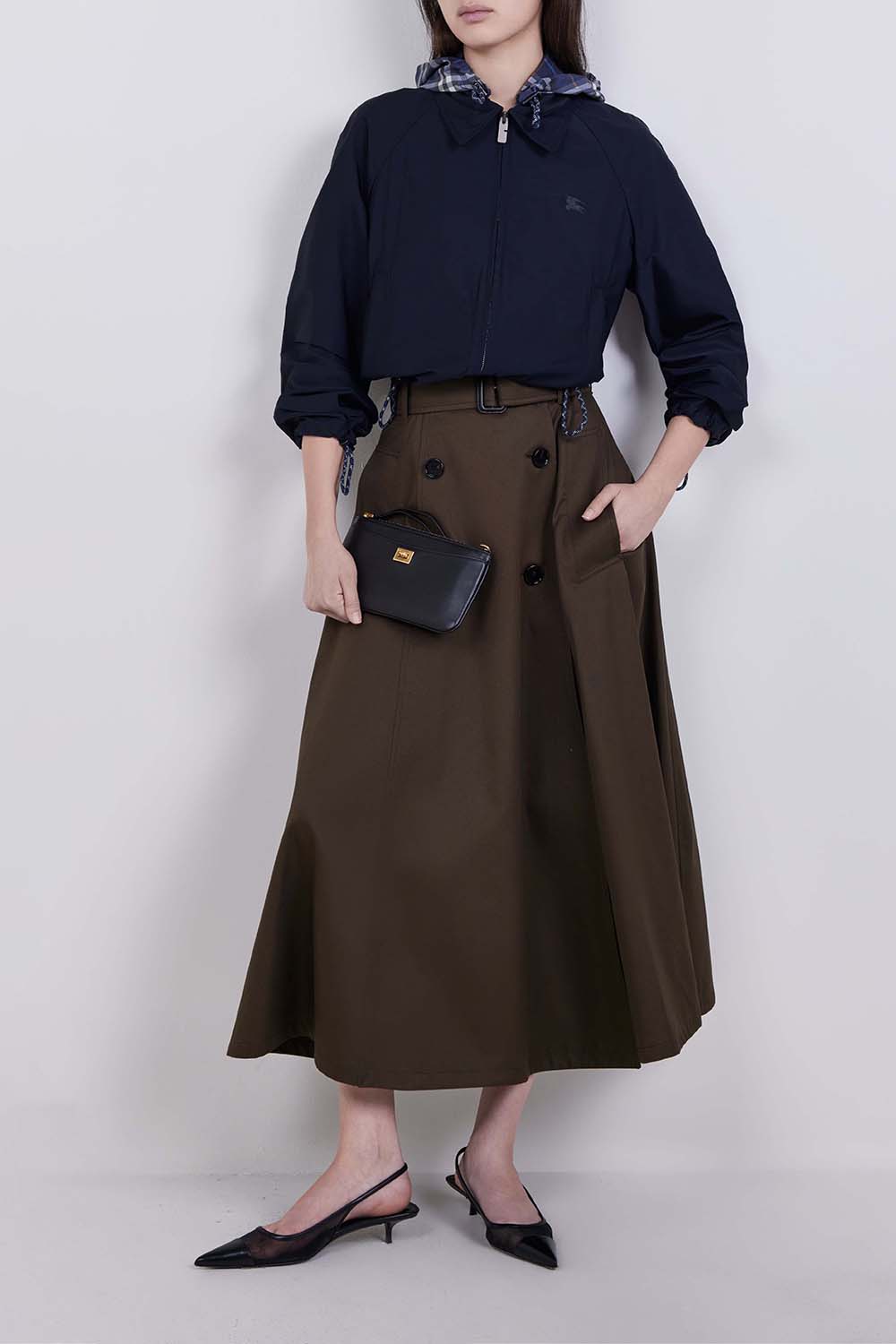 תמונת דוגמן קידמית של תיק קלאץ' רודאו