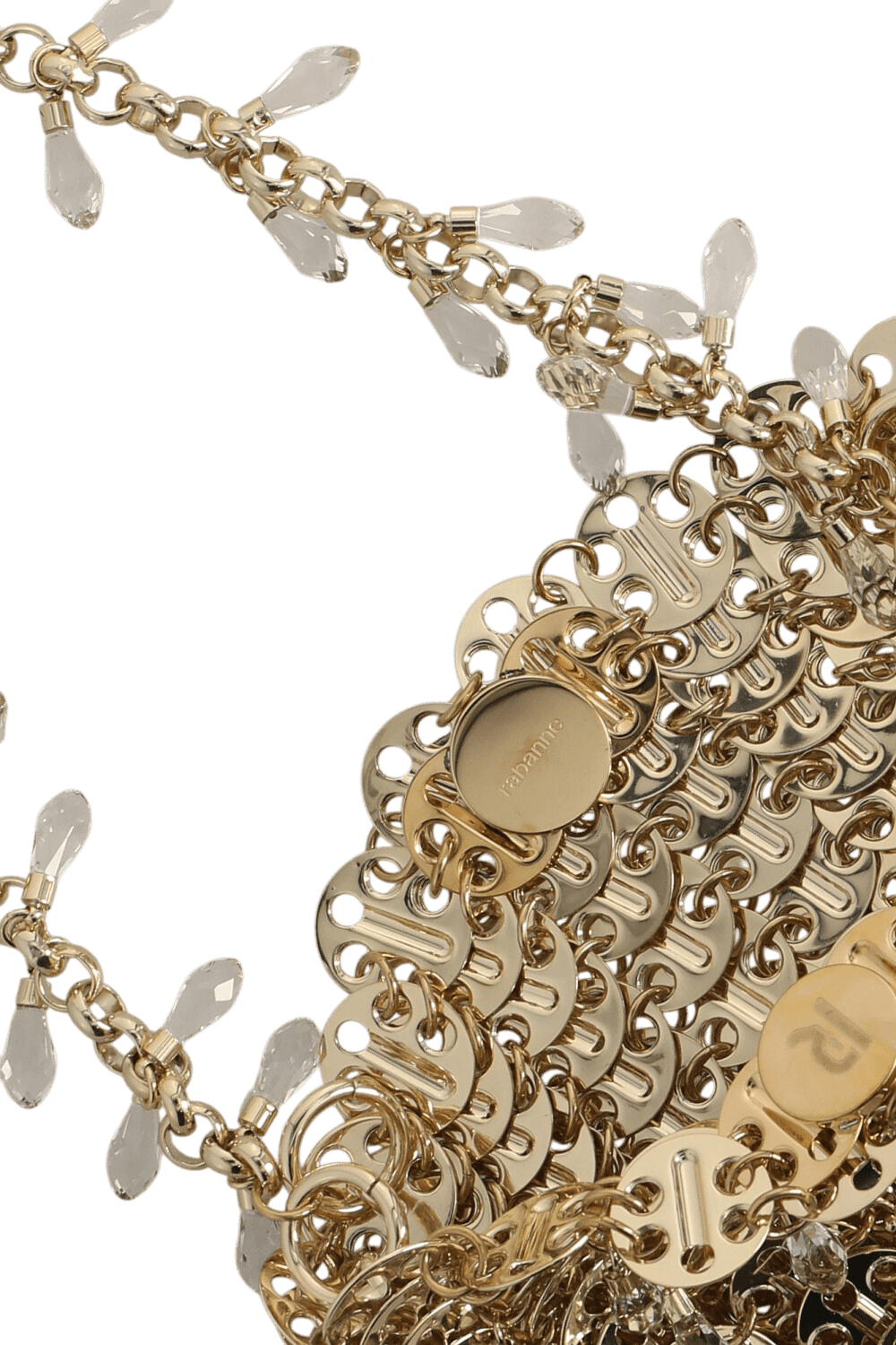 תמונת פנים של תיק כתף מוזהב