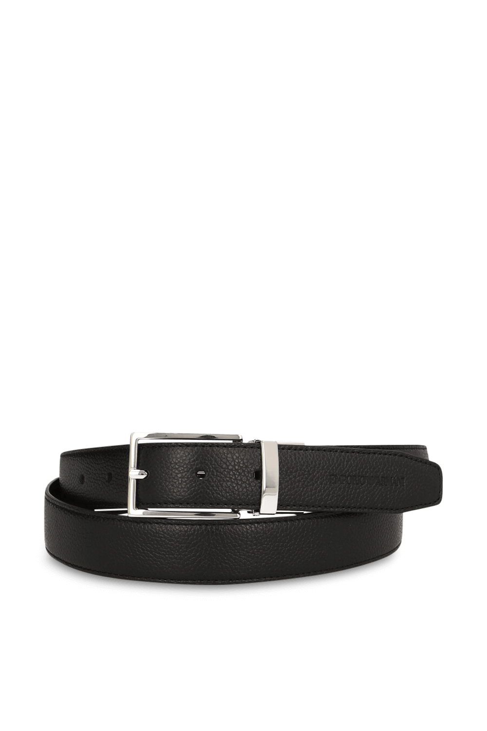 תמונה קידמית של חגורת עור