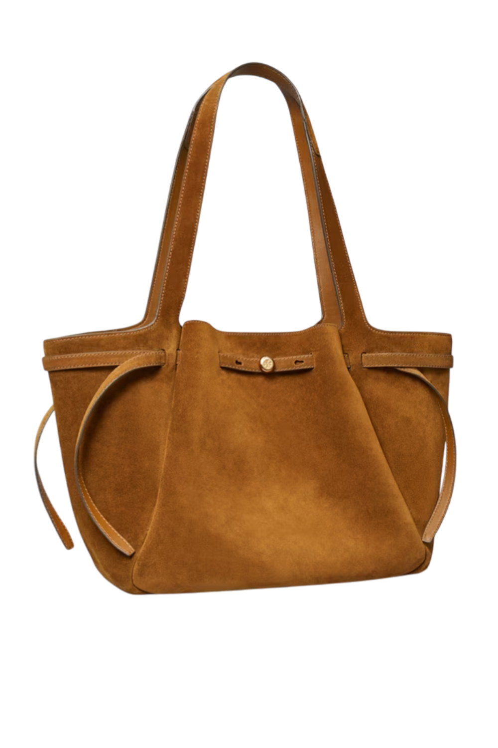 תמונה אחורית של 'תיק כתף רומי זמש לארג