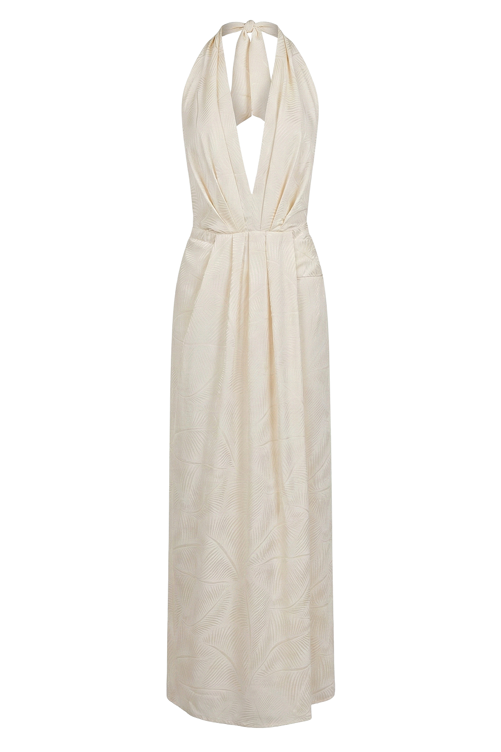 תמונה קידמית של שמלת מקסי