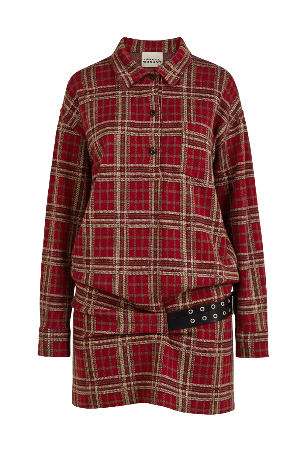 תמונה קידמית של שמלת מיני