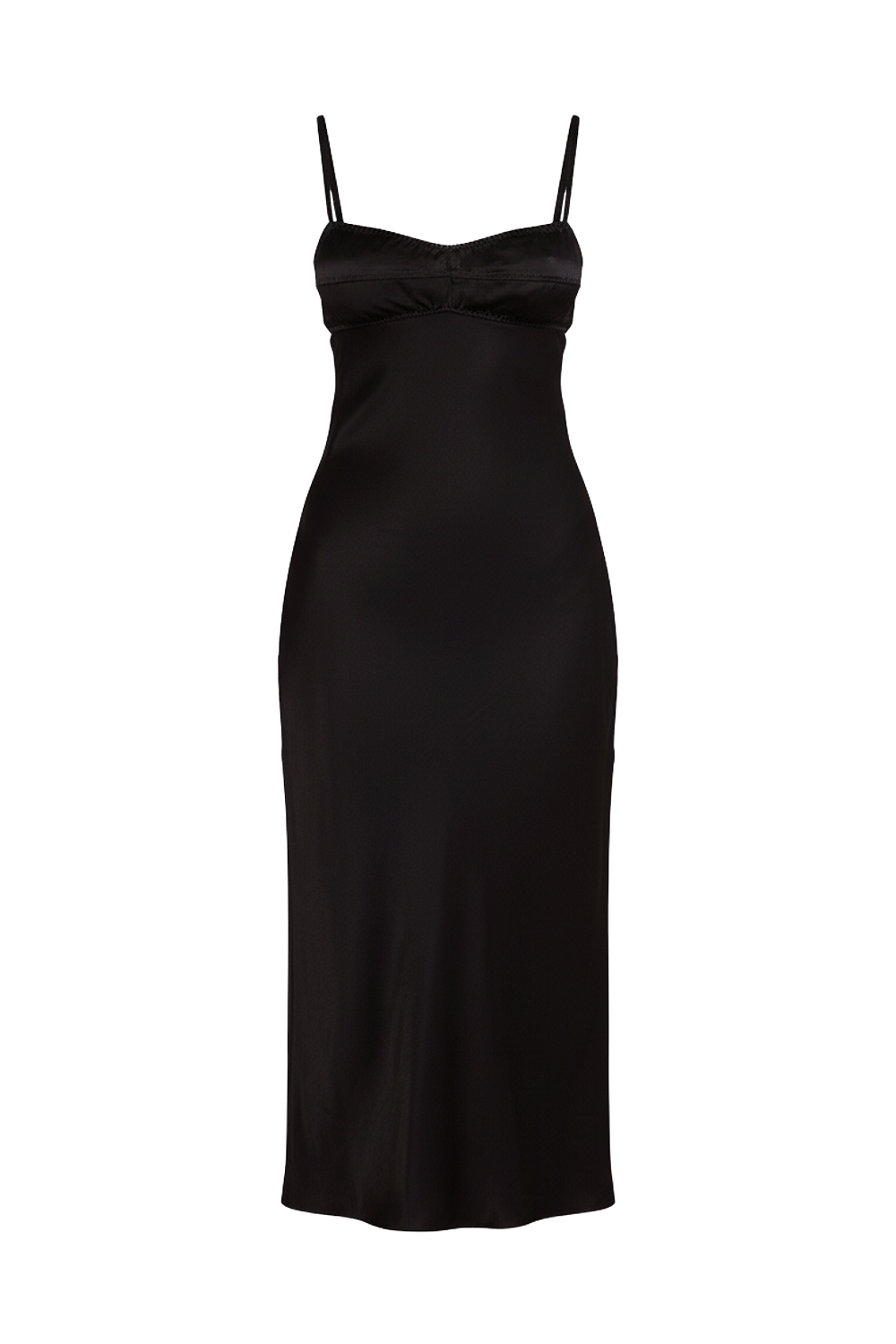 תמונה קידמית של שמלת מקסי