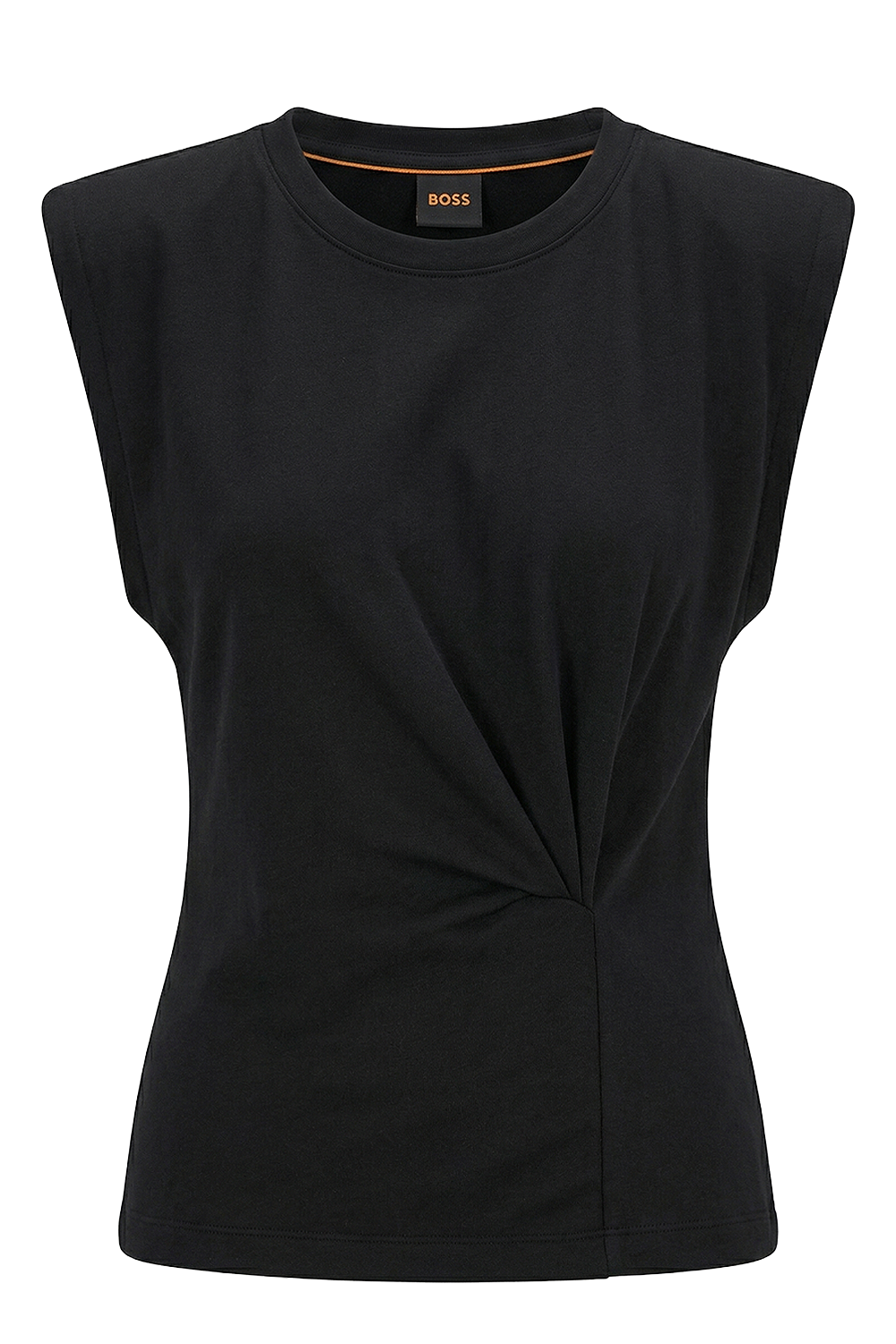 תמונה קידמית של גופיית כותנה