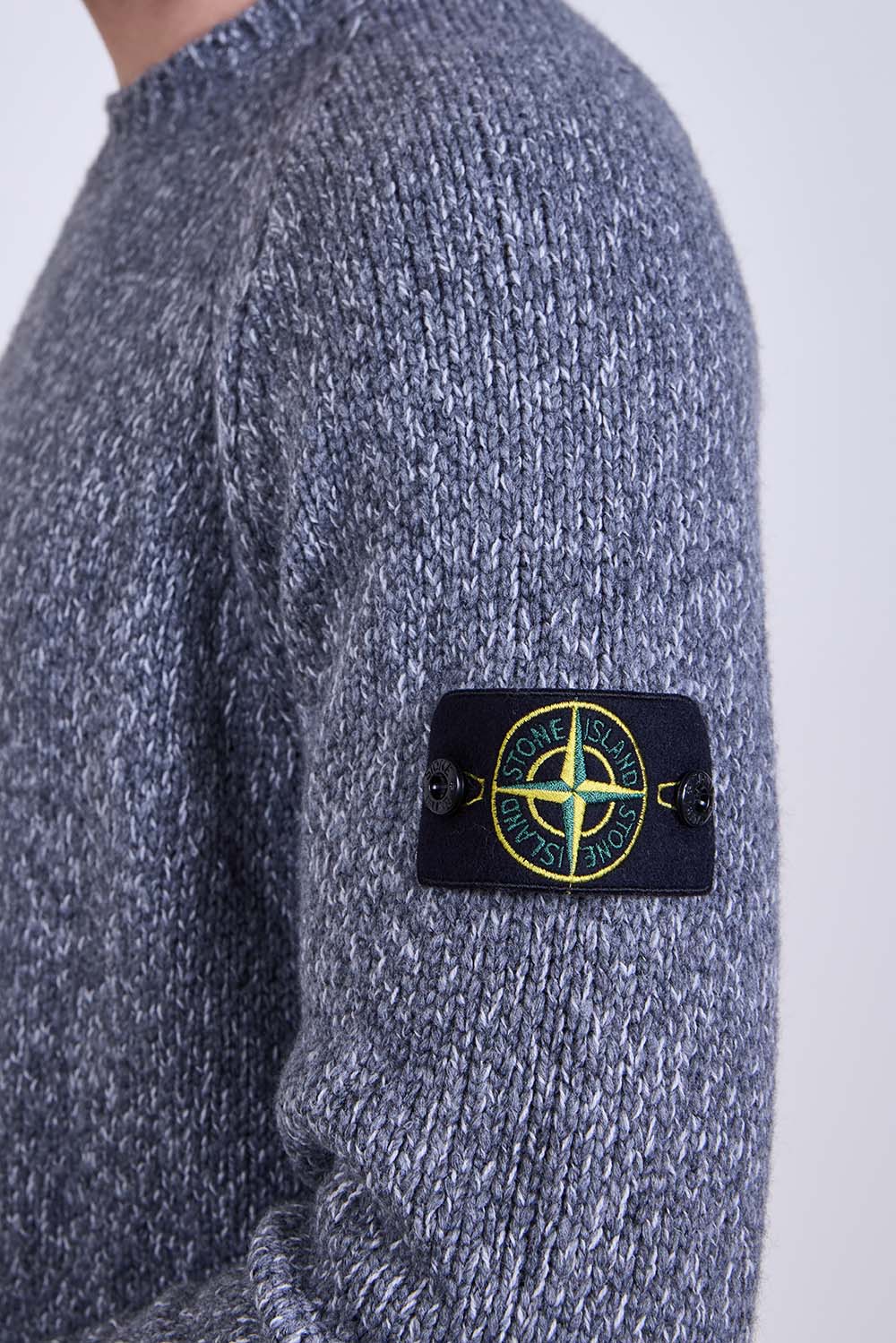 תמונת תקריב דוגמן של סריג צמר