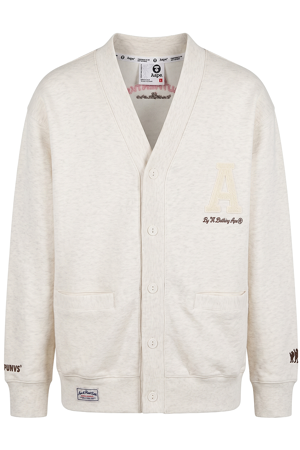 תמונה קידמית של קרדיגן בגזרה ישרה