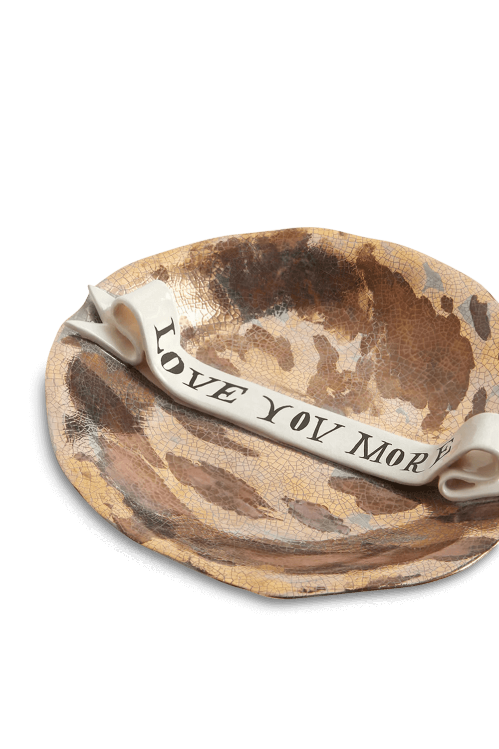 לובג'ט X רואן הופמן צלחת אומנות לאב יו מור