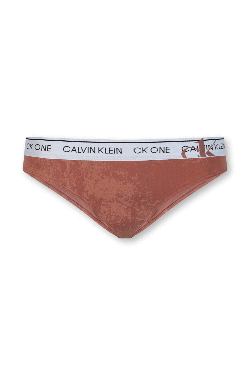 תחתוני חוטיני ורודים עם לוגו CALVIN KLEIN