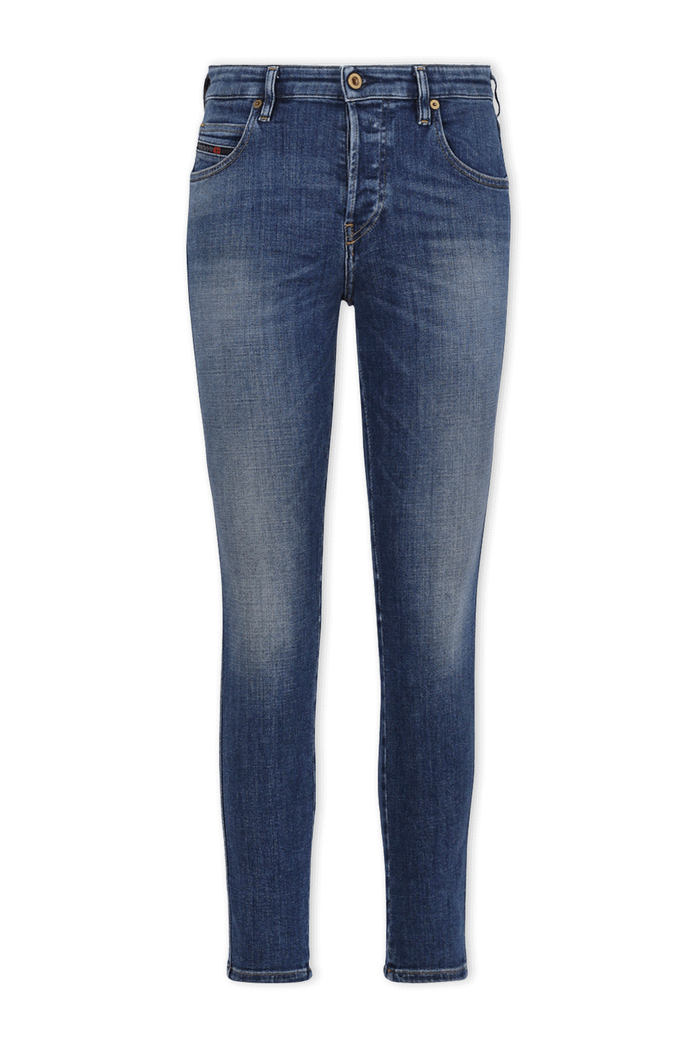 תמונה קידמית של Babhila Slim Jeans in Mid Blue