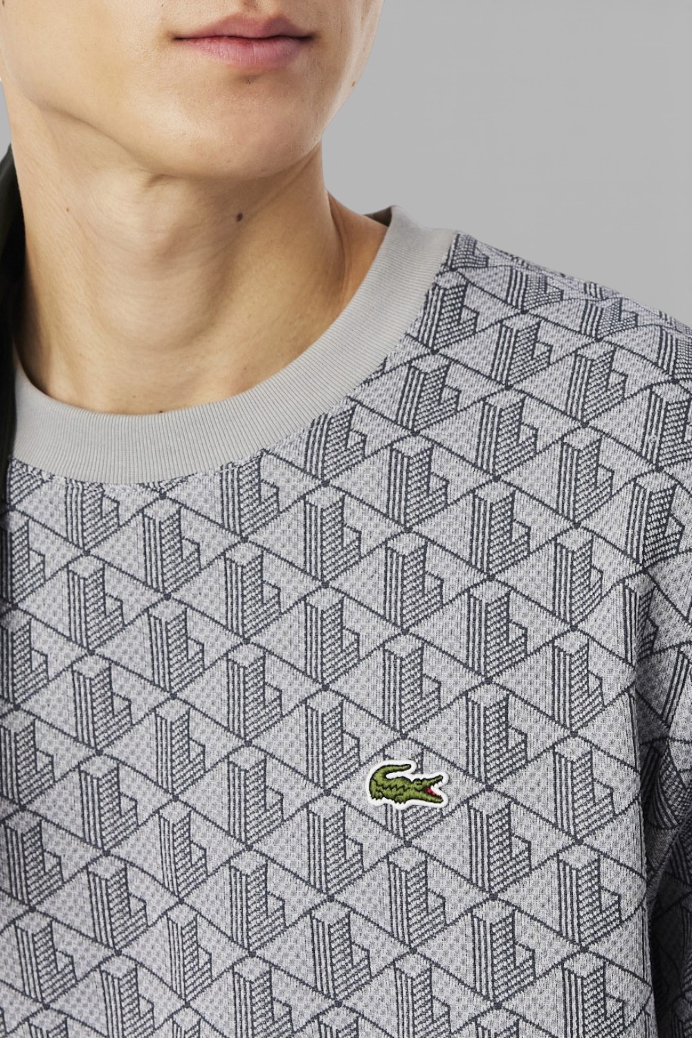 תמונת תקריב דוגמן של חולצת טי