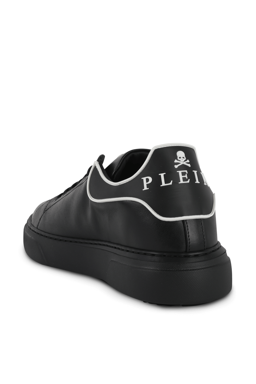 תמונה אחורית של Leather Runner Big Bang in Black