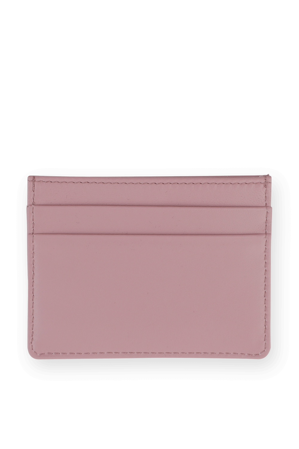 Pastel Pink Leather Devotion Card Holder DOLCE & GABBANA