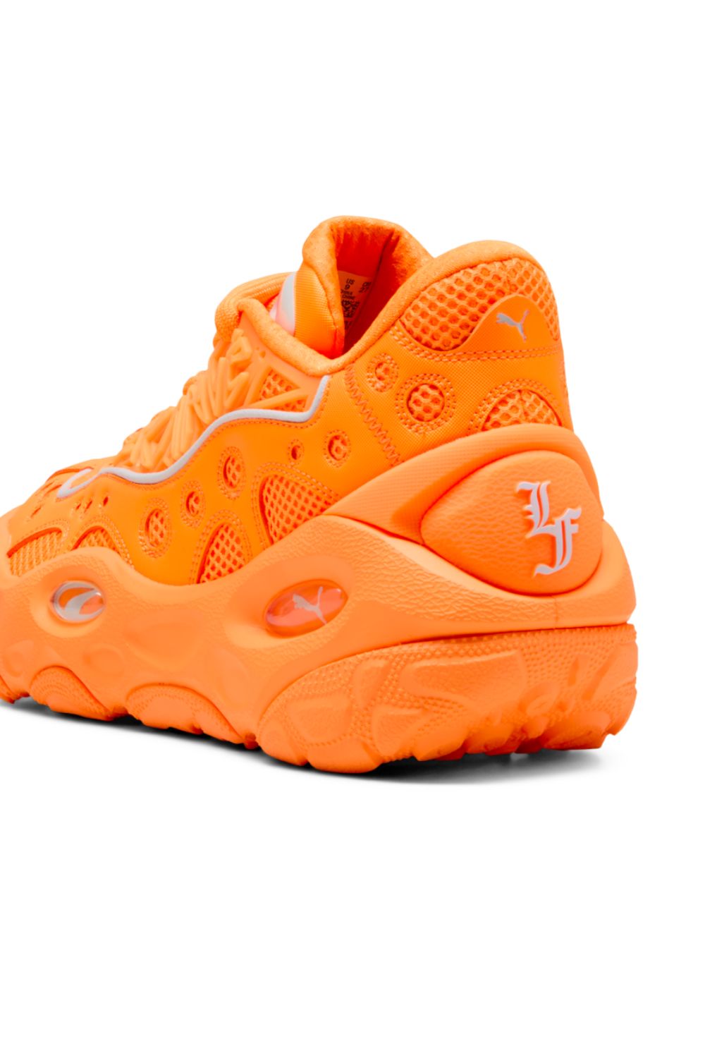 תמונת פנים של נעלי כדורסל לה פרנס RNR מלו X פומה