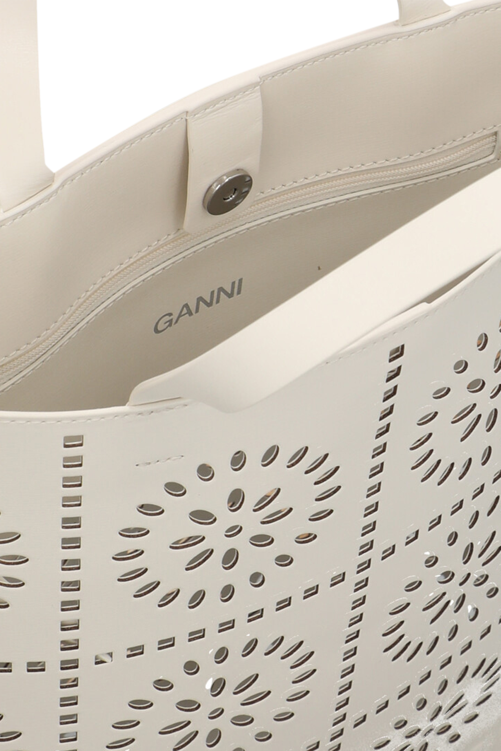 תמונת פנים של תיק נשיאה מעור ממוחזר