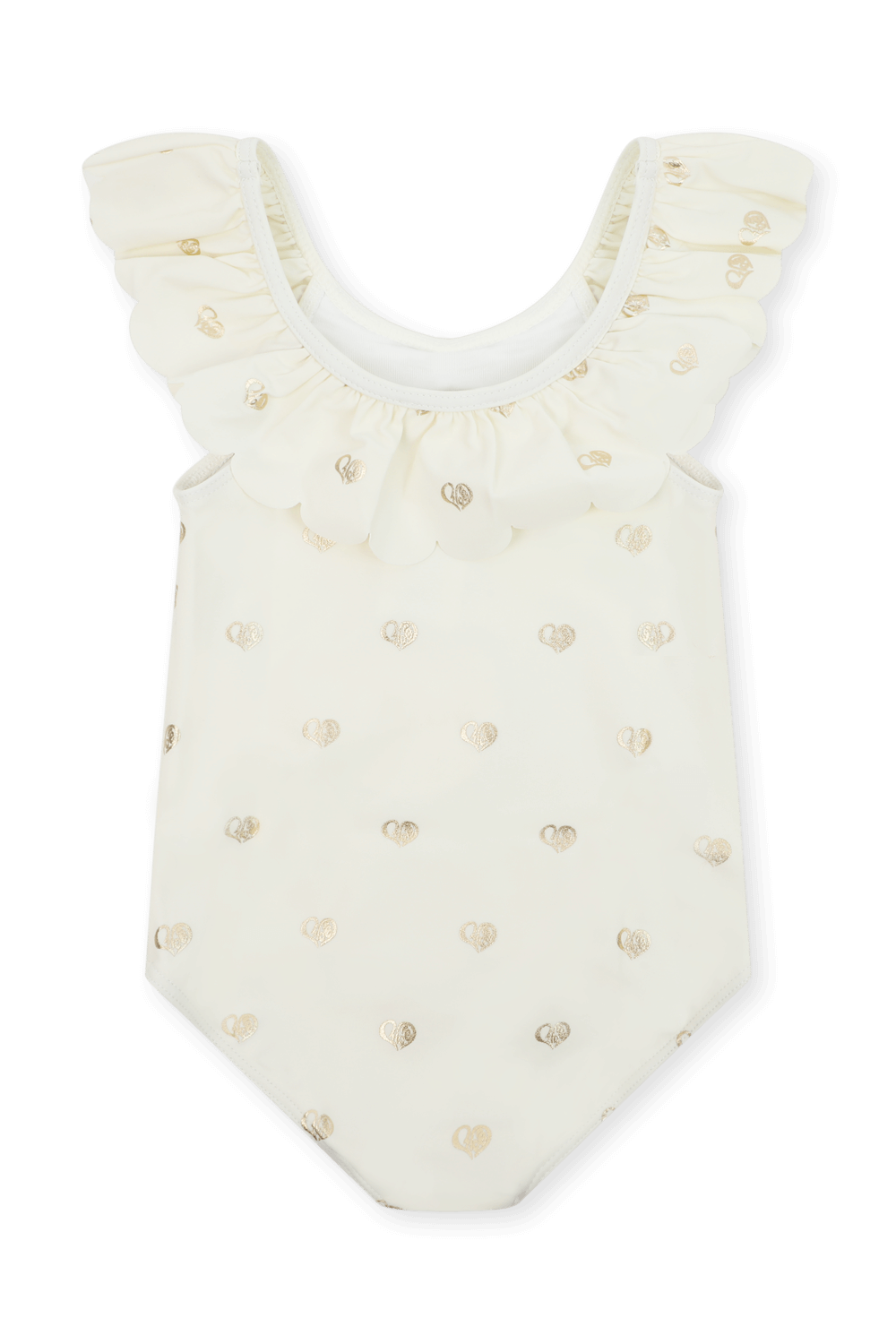 תמונה קידמית של גילאי 2-3 בגד ים שלם לוגומאני