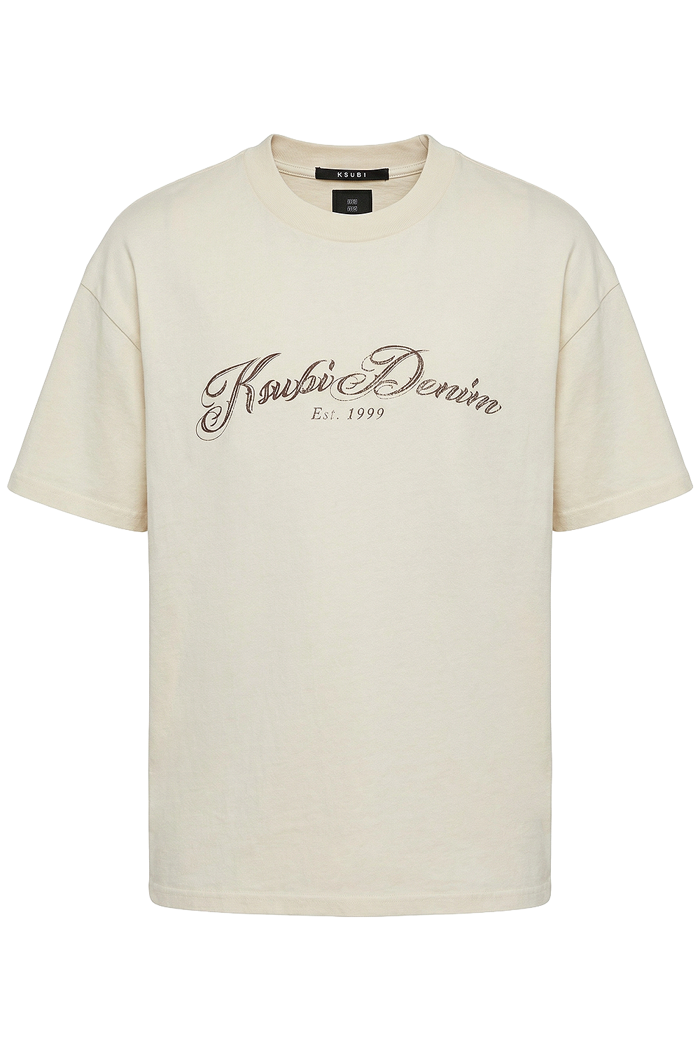 תמונה קידמית של חולצת טי אוברסייז