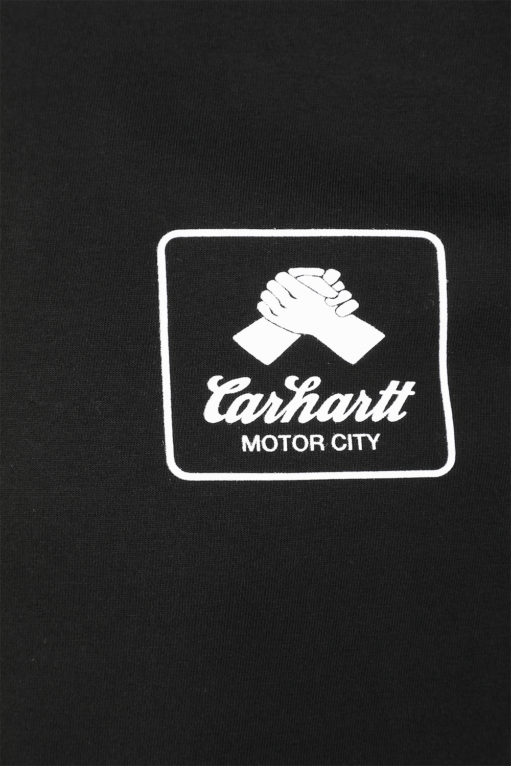 תמונת תקריב של Peace State T-Shirt in Black