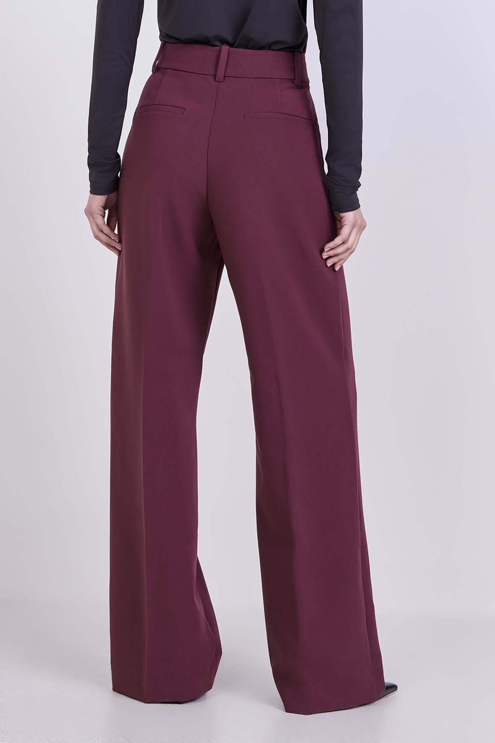 תמונת דוגמן אחורית של מכנסיים ארוכים