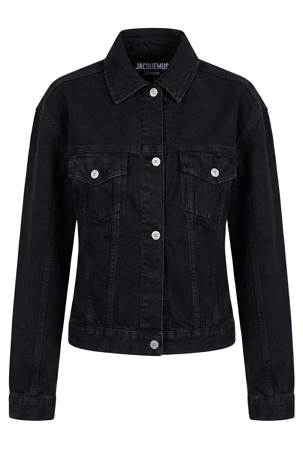 תמונה קידמית של ז'קט ג'ינס