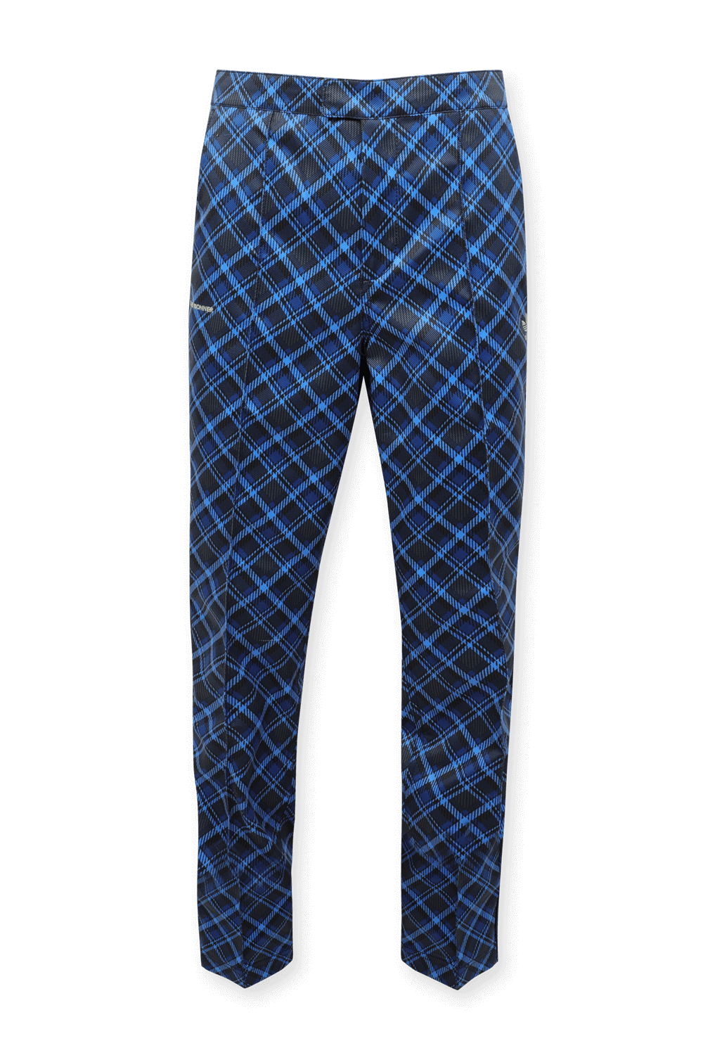 תמונה קידמית של Adidas x Walles Bonner Track Pants in Blue and Black