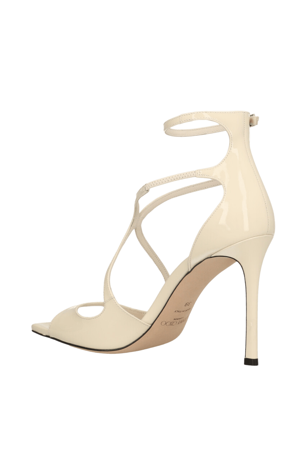 תמונה אחורית של סנדלי עקב