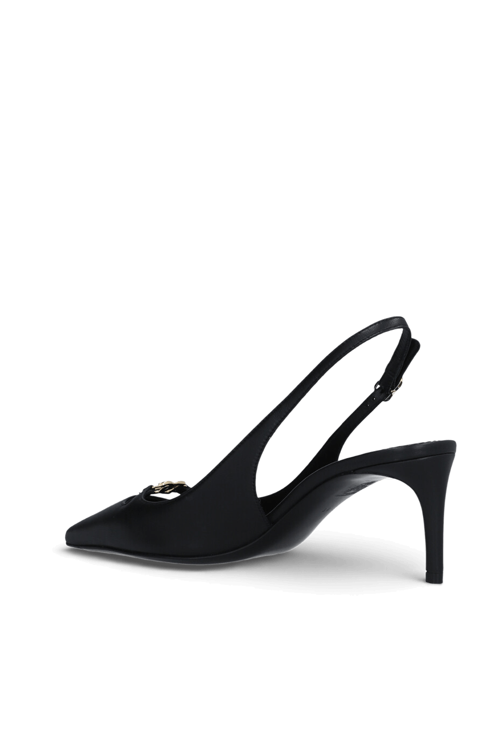 תמונה אחורית של נעלי עקב סלינגבק