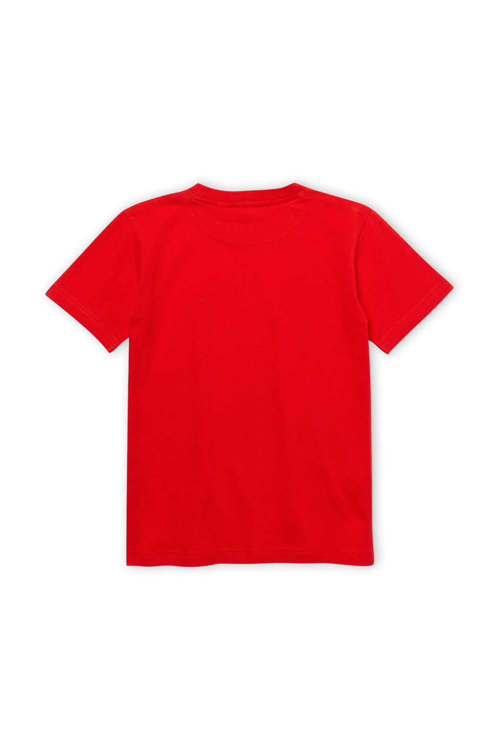 גילאי 2-12 חולצת טי באדום עם פאץ' לוגו בחזה LACOSTE KIDS