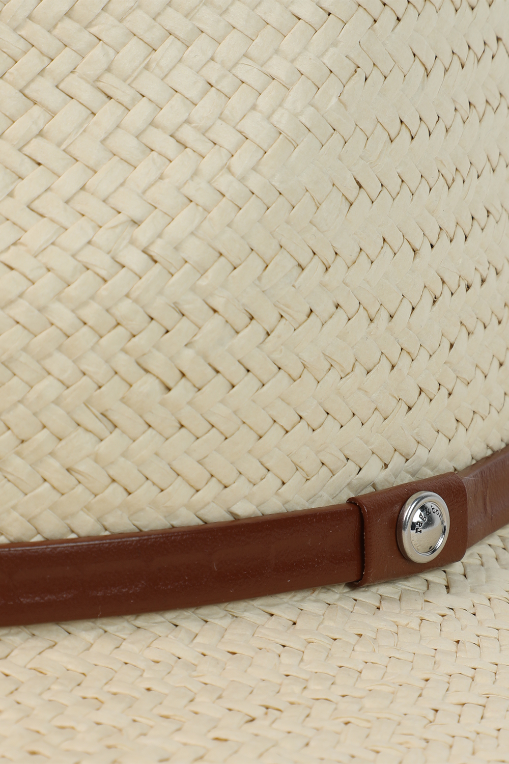 תמונת תקריב של כובע קש פדורה