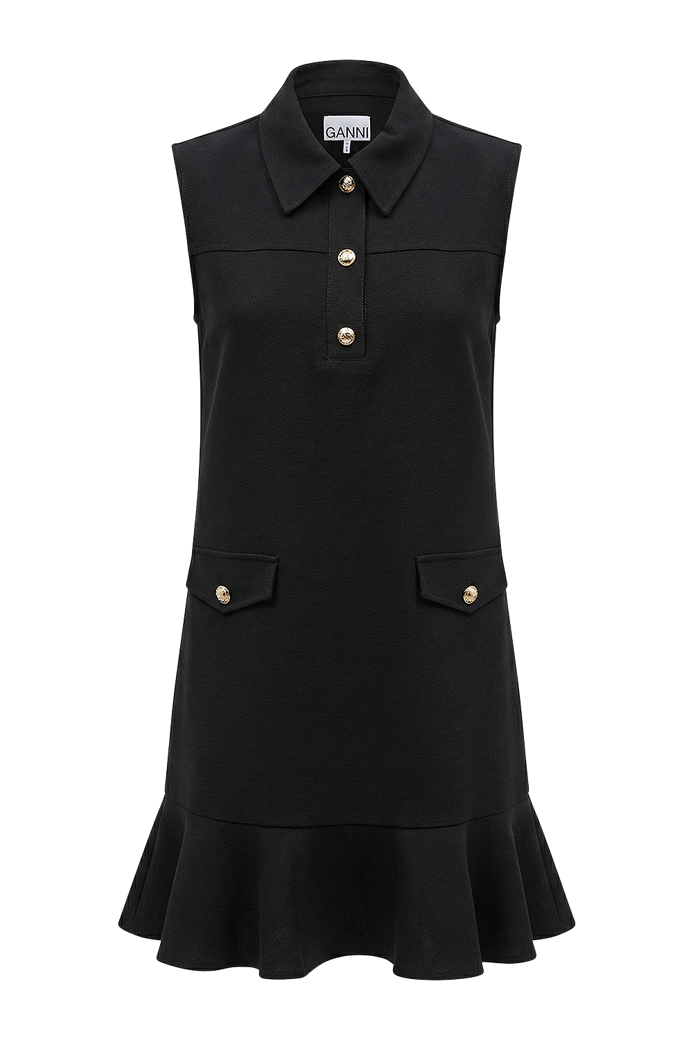 תמונה קידמית של שמלת מיני מלמלה