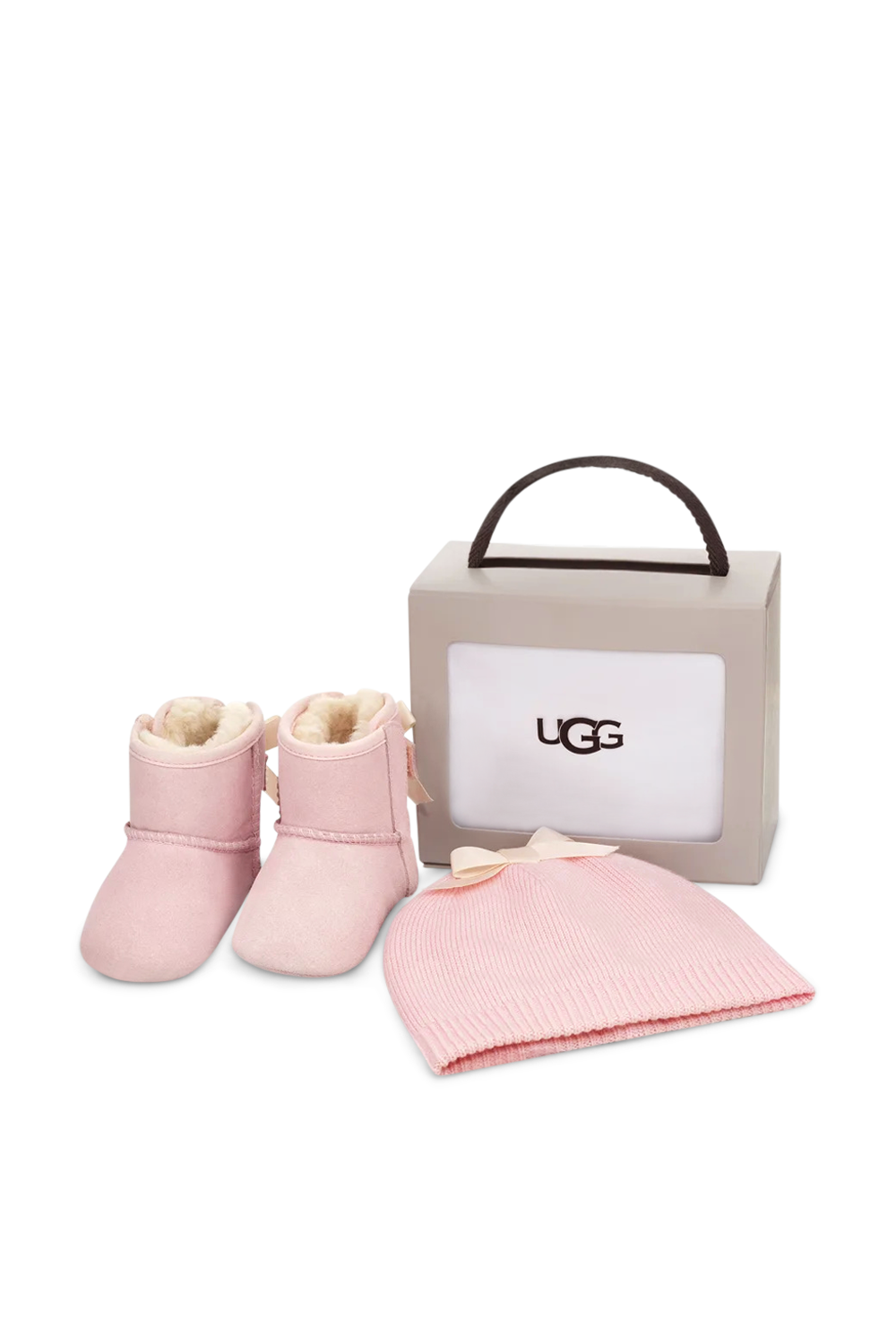 תמונה קידמית של מארז מגפוני מיני ביילי וכובע גרב - מידות 16-20