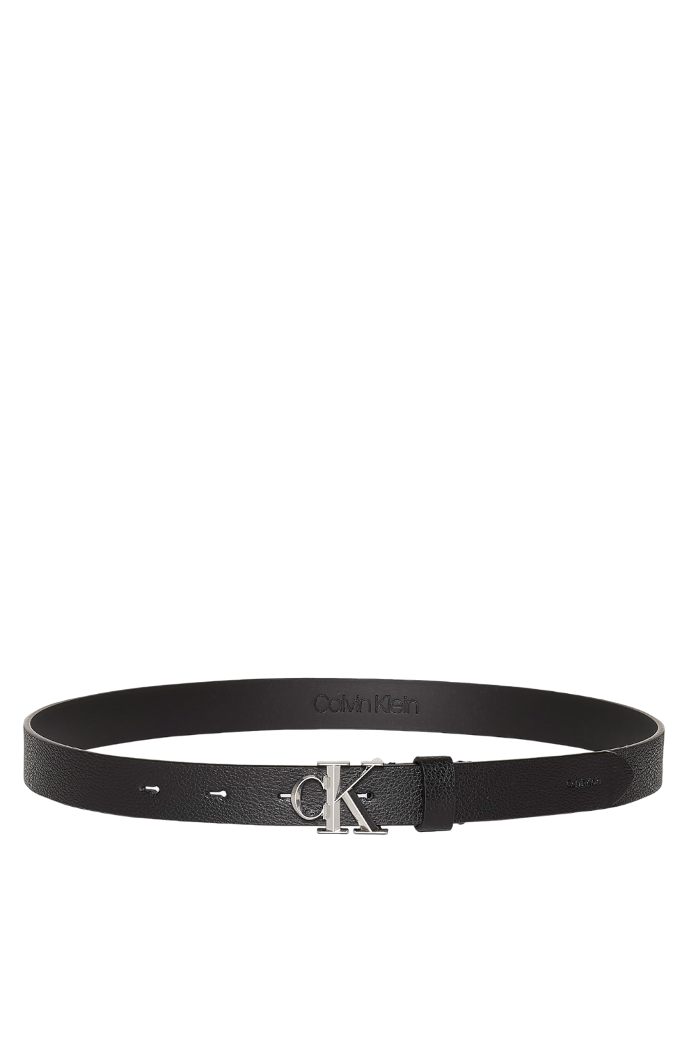 תמונת תקריב של חגורת עור