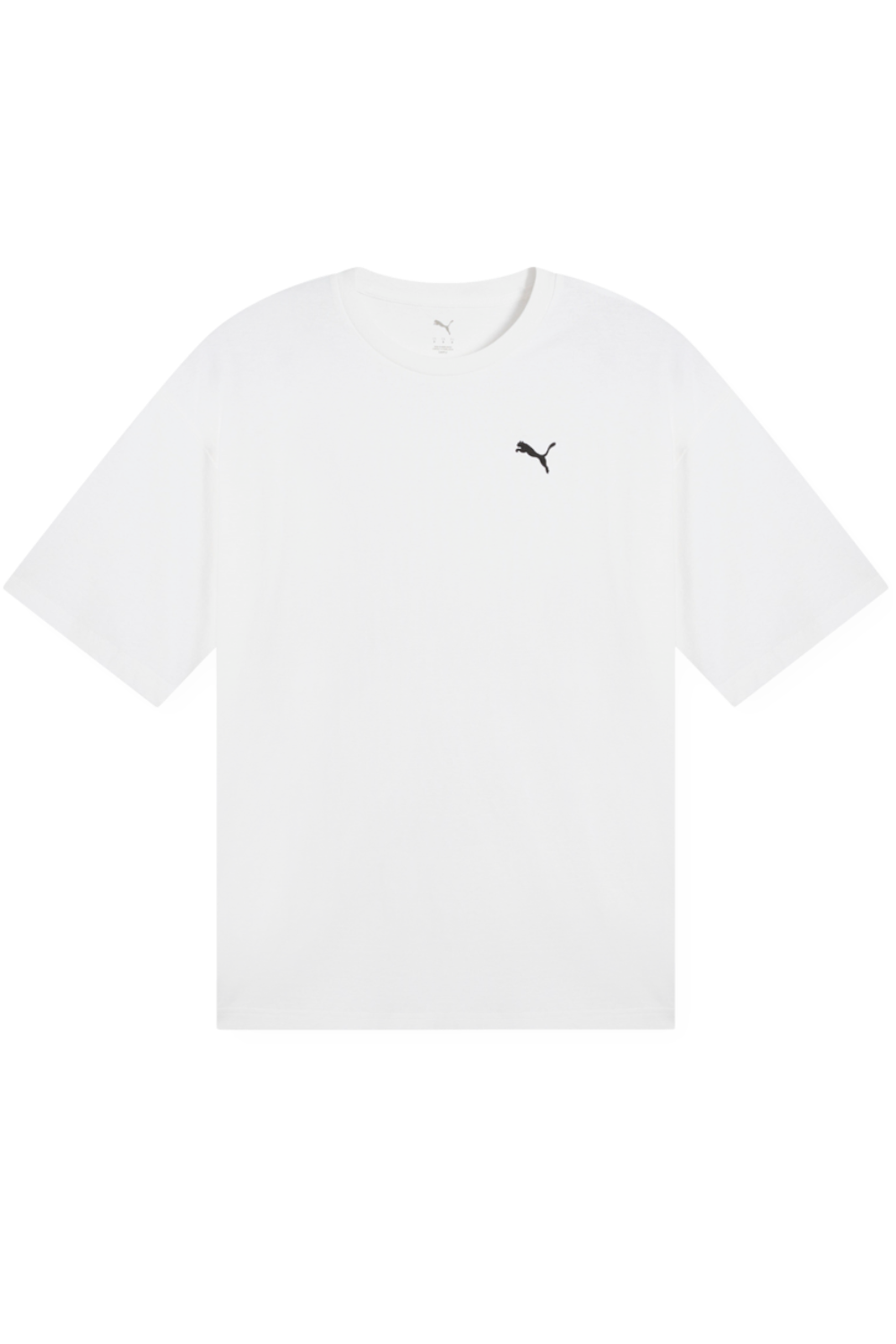 תמונה קידמית של חולצת טי אוברסייז