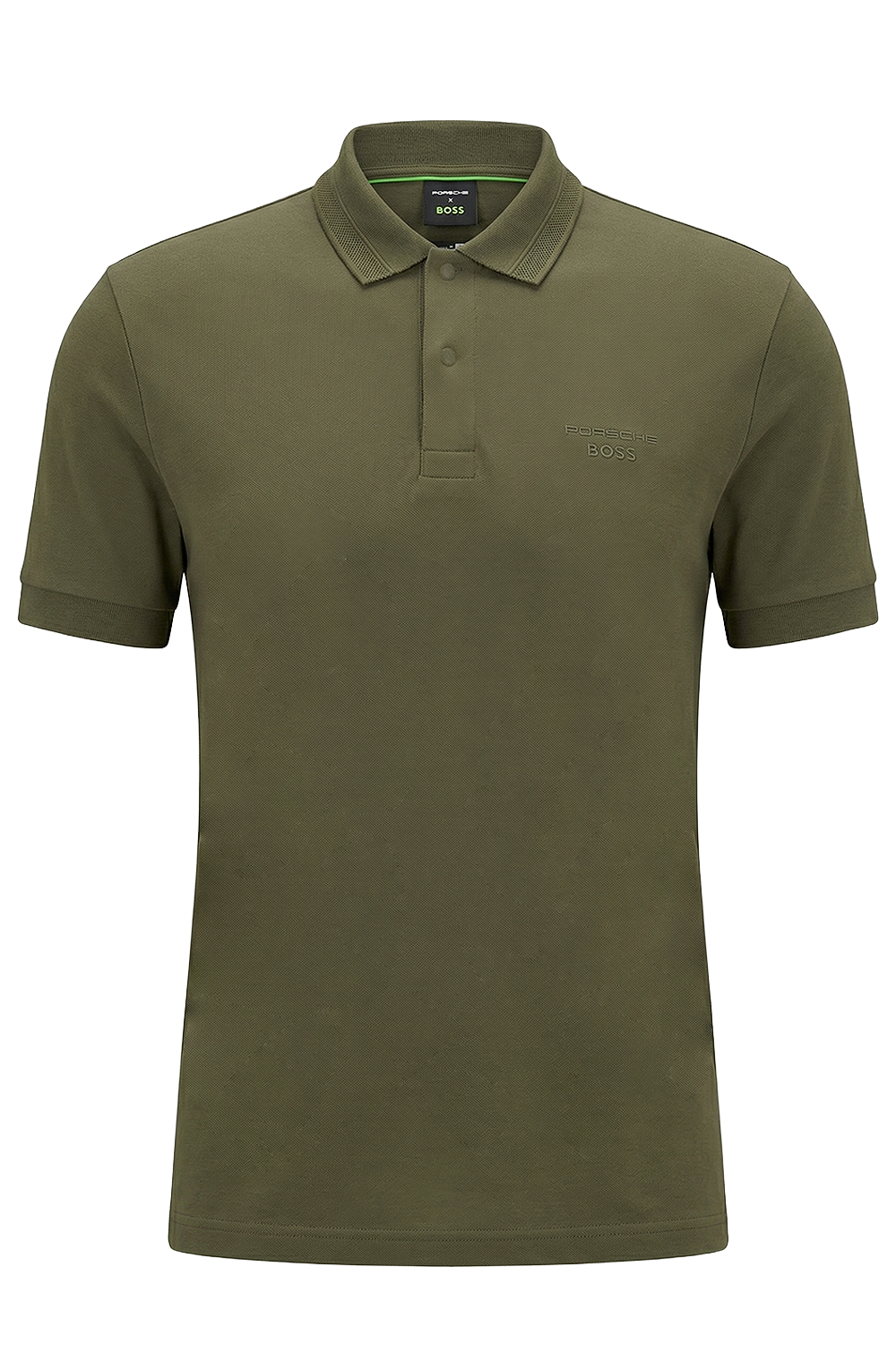 תמונה קידמית של חולצת פולו בוס X פורשה