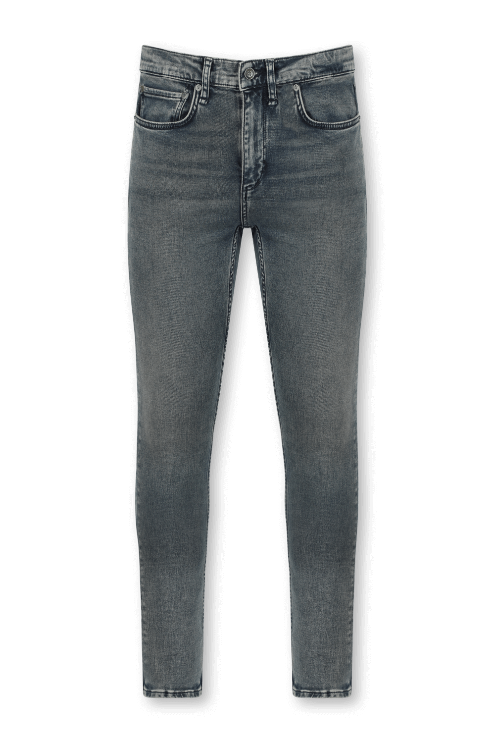 תמונה קידמית של מכנסי סקיני ג'ינס