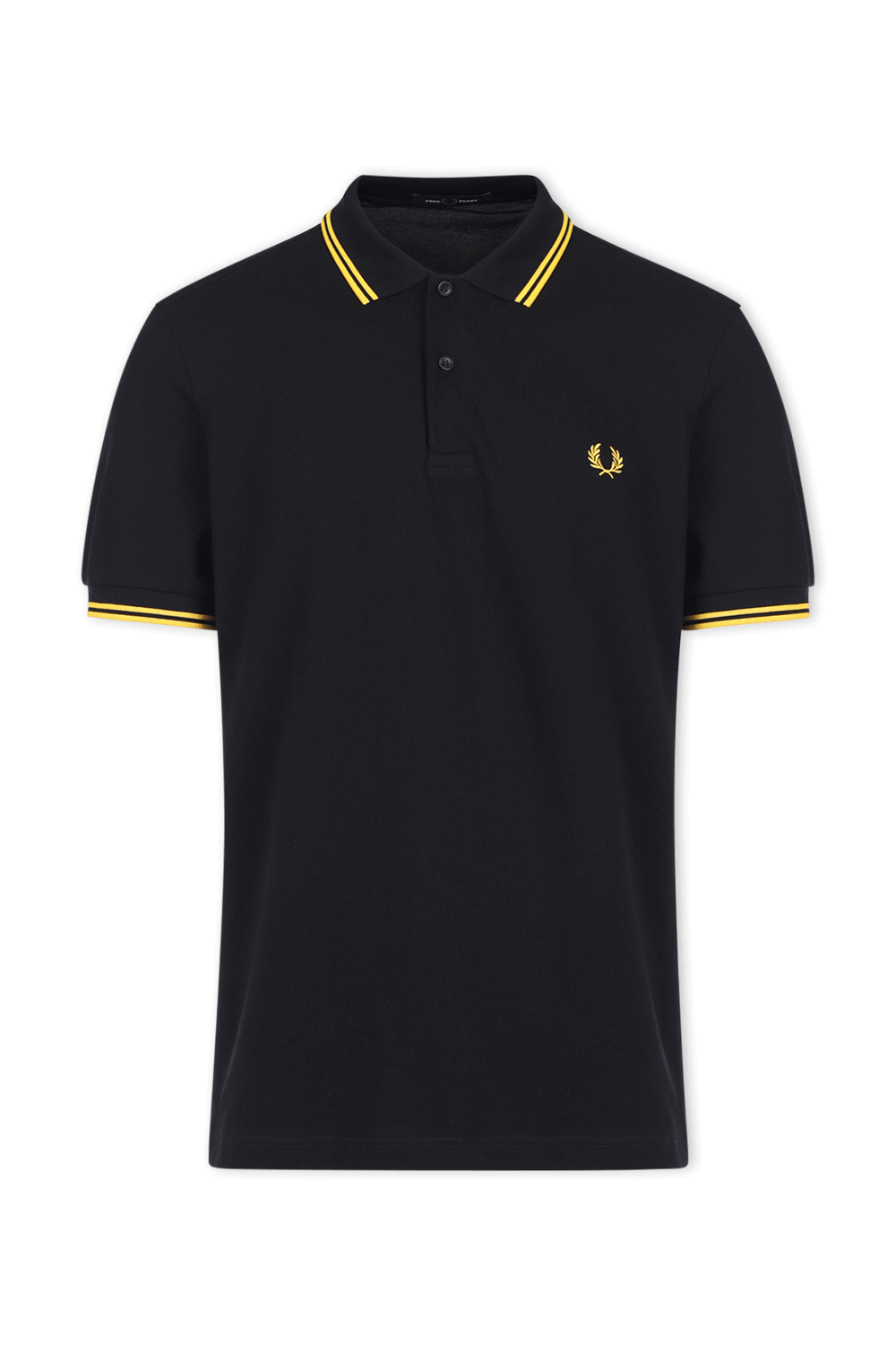 תמונה קידמית של Polo Shirt in Black