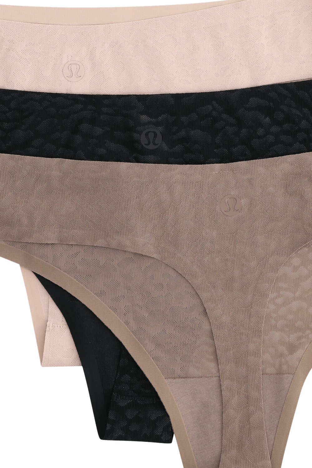 Inviswear Mid Rise Thong Lace 3 pack