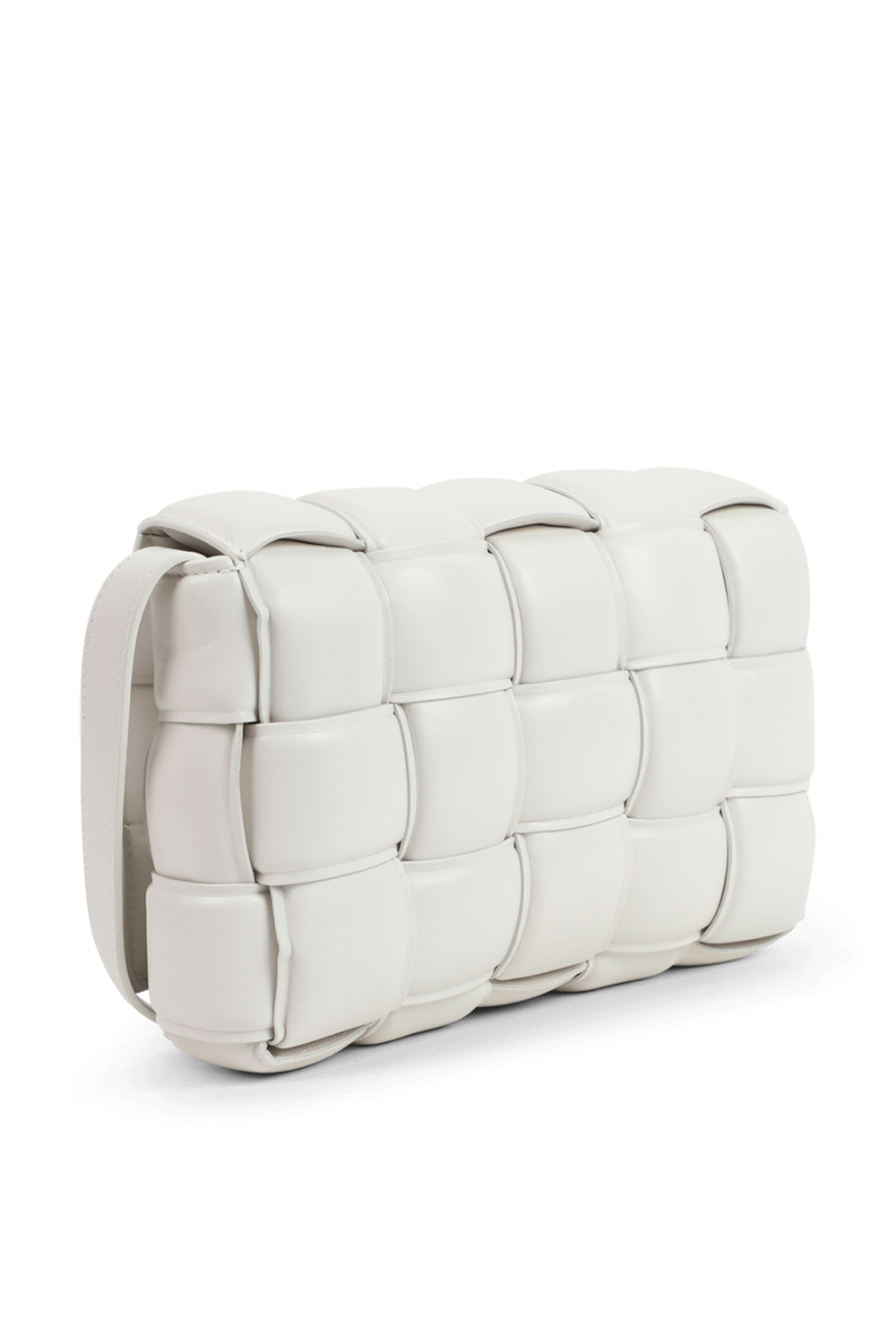 תמונה אחורית של תיק קסטה פאפר לבן