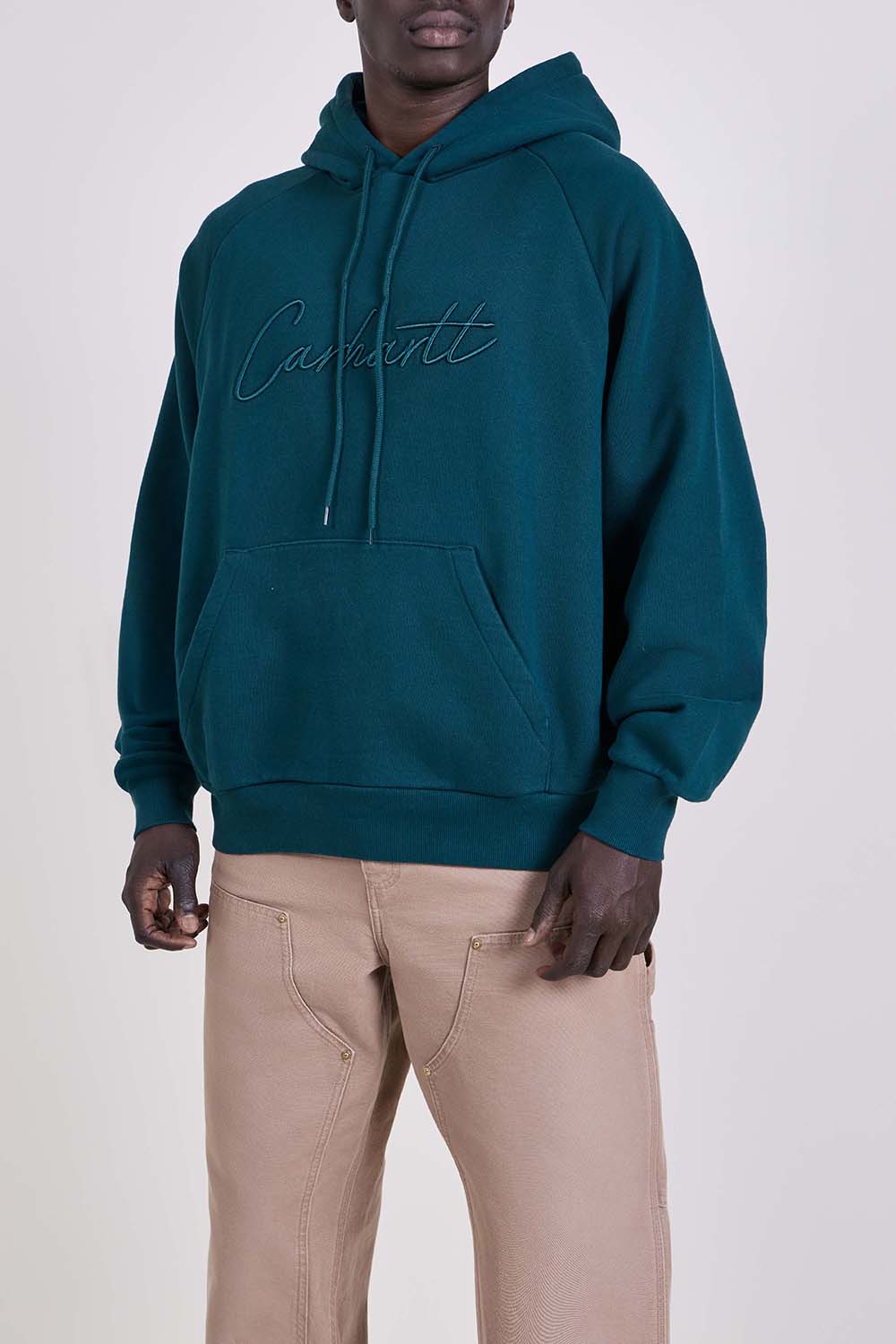 תמונת דוגמן קידמית של סווטשירט קפוצ'ון