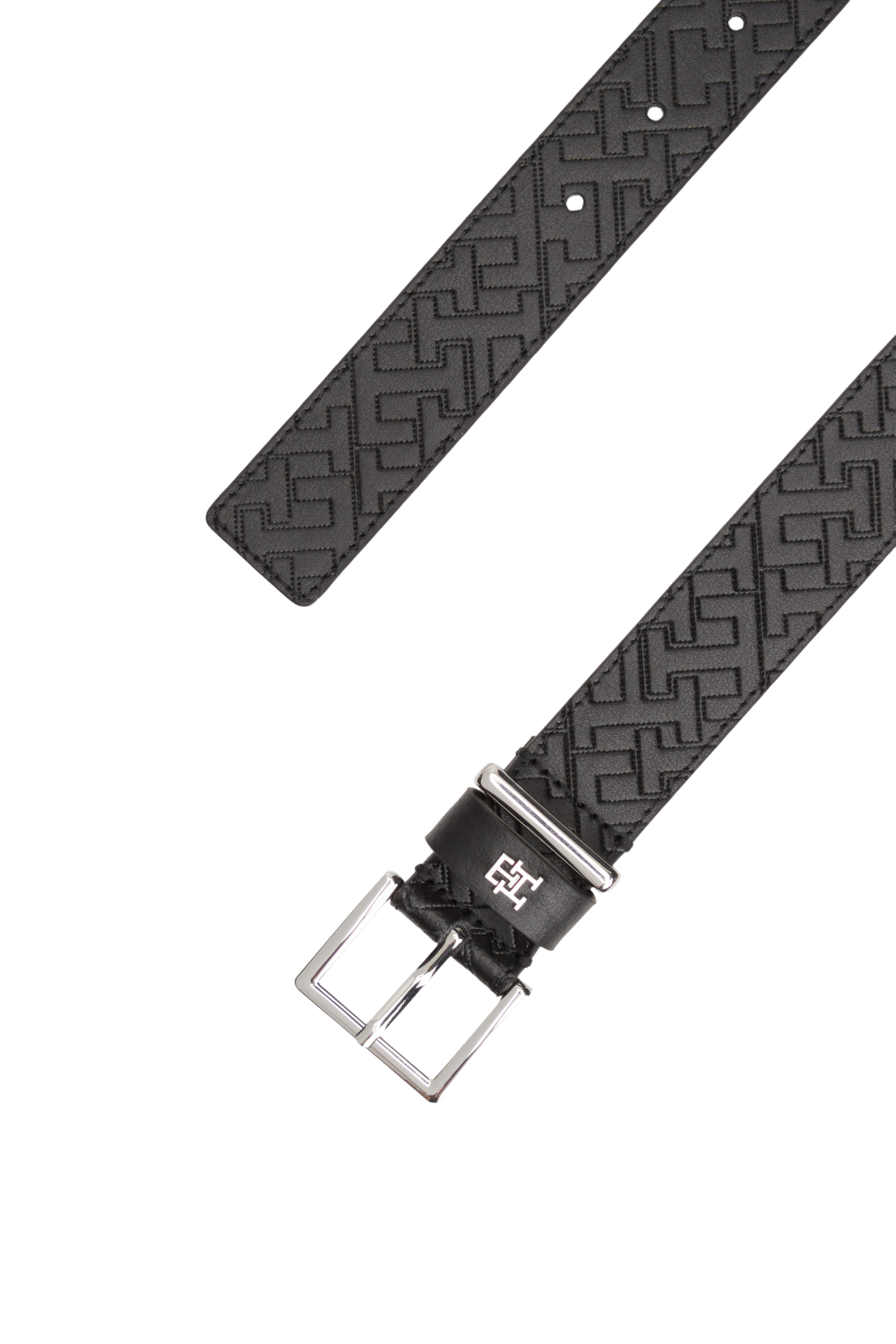 תמונת תקריב של חגורת לוגו