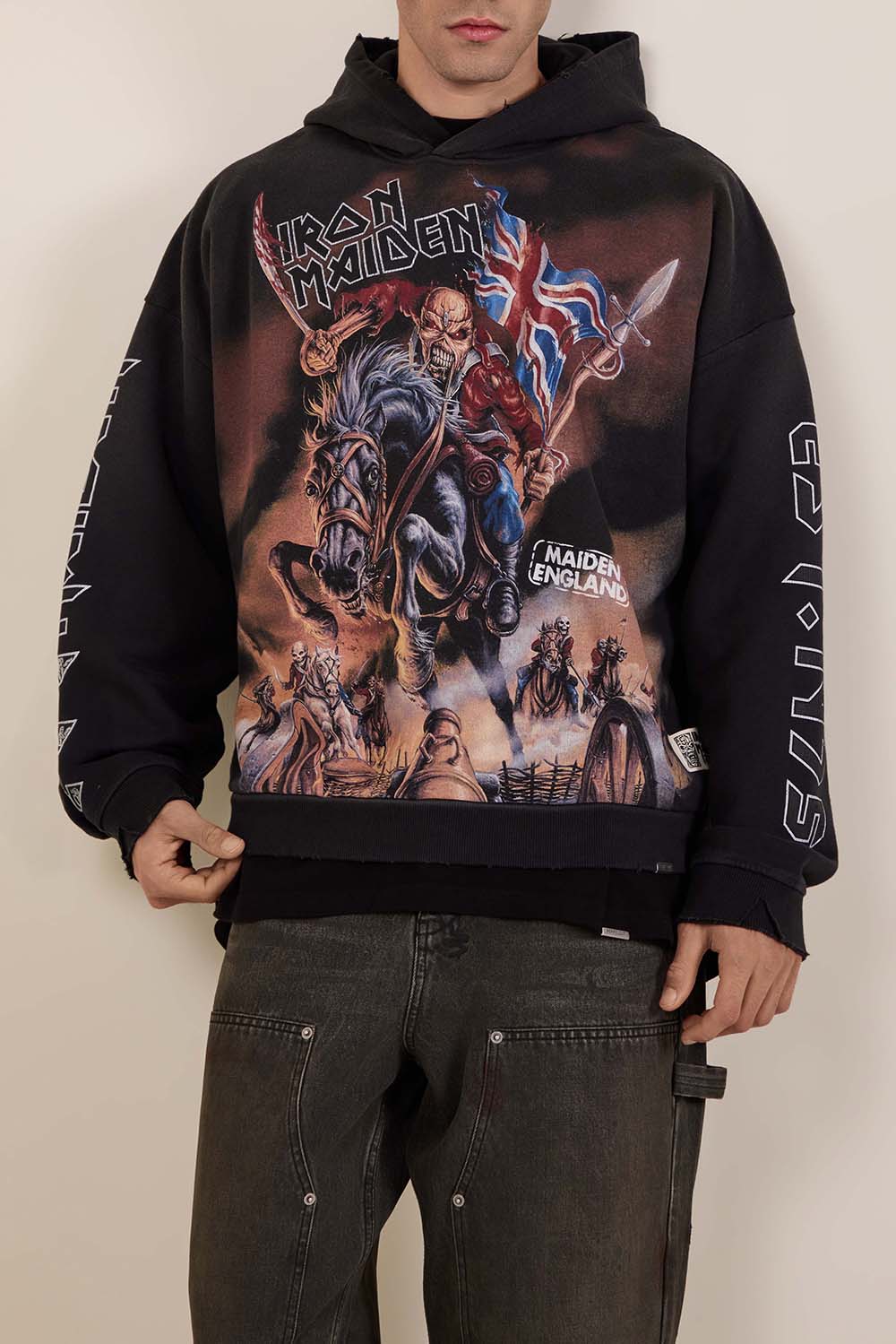 תמונת דוגמן קידמית של קפוצ'ון רפרזנט X איירון מיידן סטיד