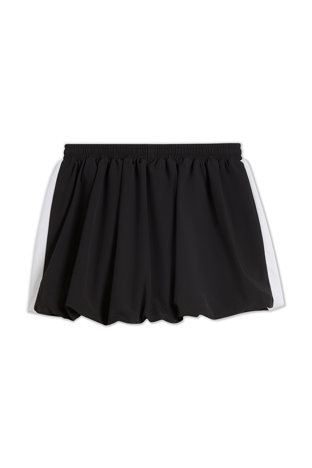 תמונה אחורית של חצאית מיני בלון