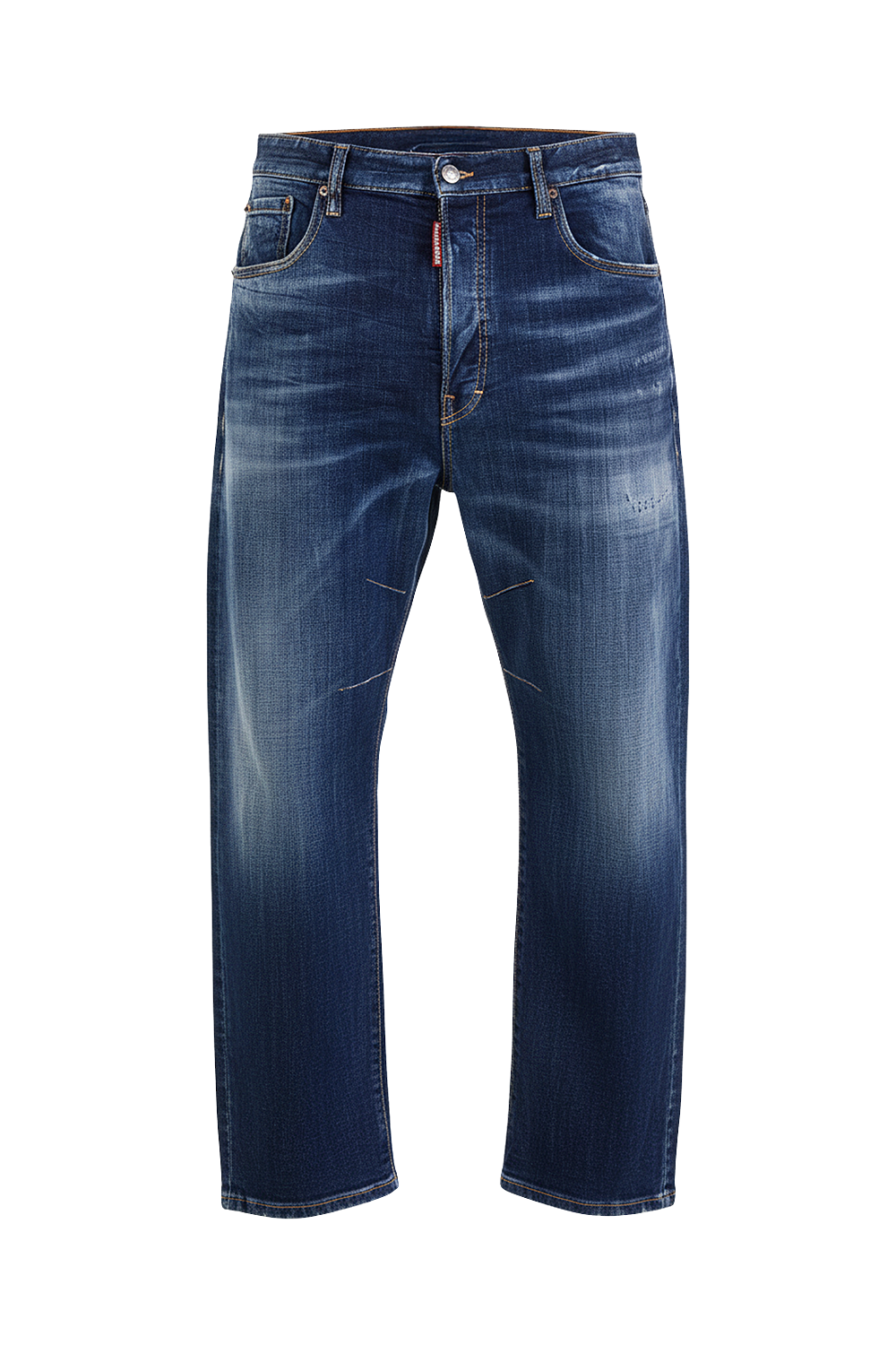 תמונה קידמית של מכנסי ג'ינס דוקאטי בגזרה רחבה