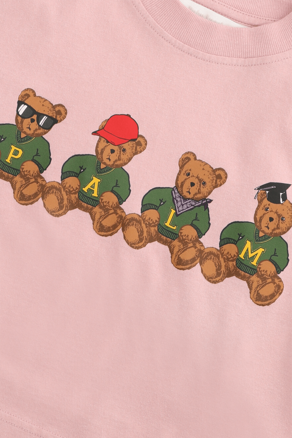 חולצת טי עם הדפס דובים - גילאי 4-12 שנים PALM ANGELS KIDS