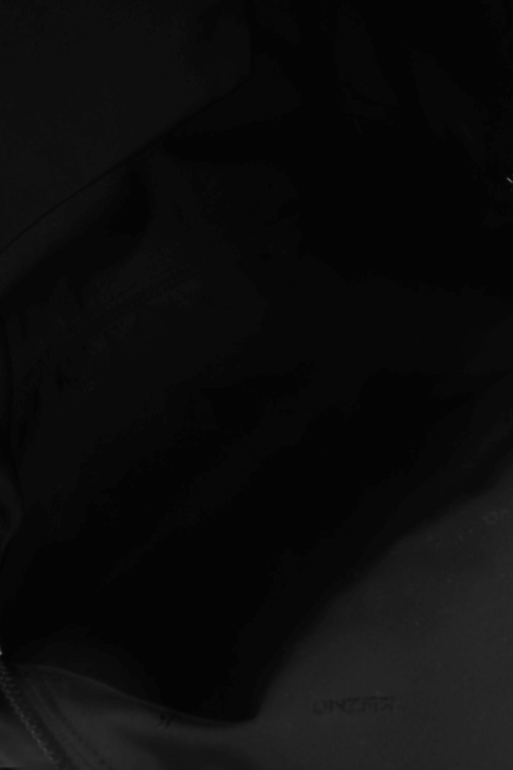 תמונת פנים של תיק גב עם רקמת נמר