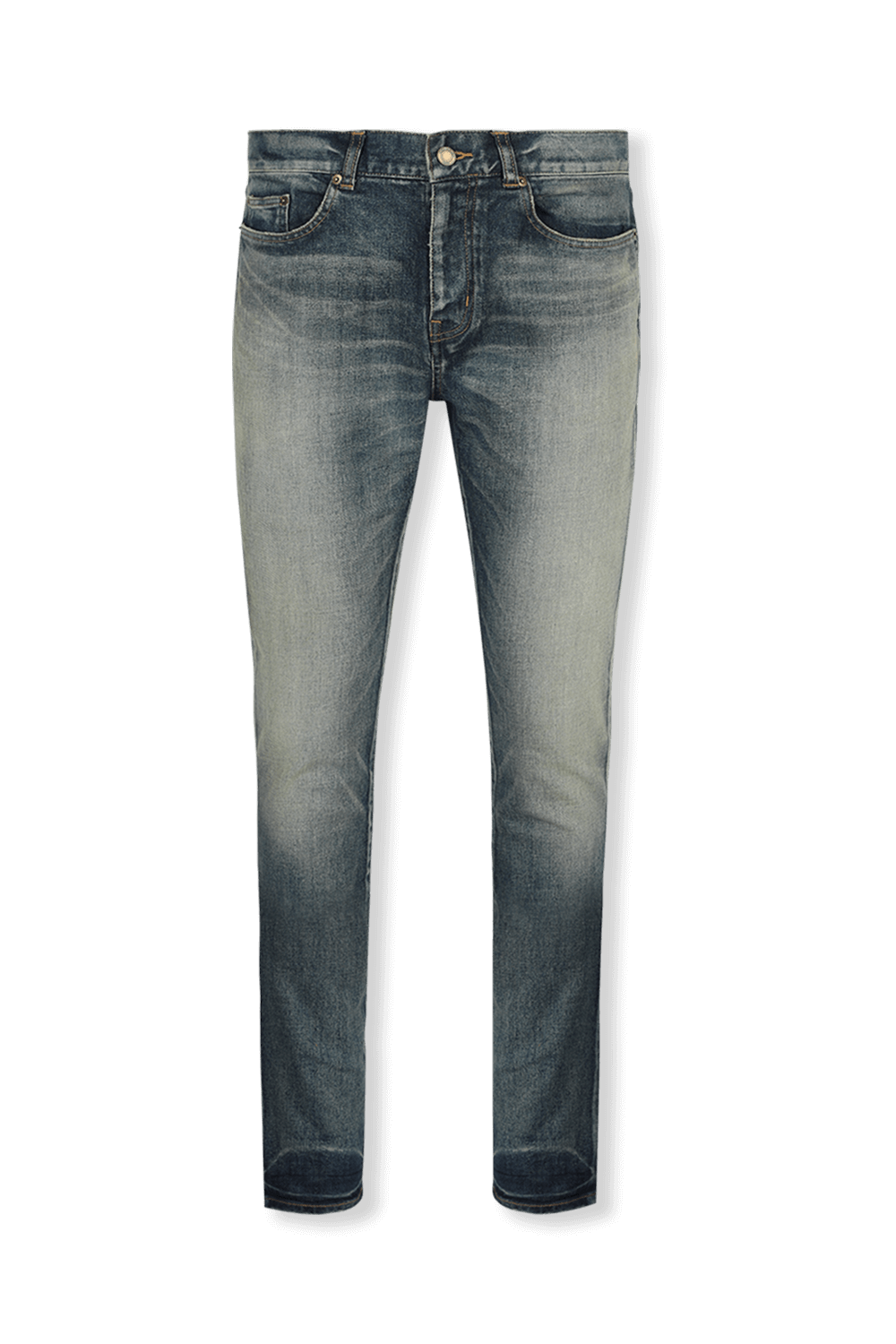 תמונה קידמית של Skinny Medium Waist Jeans In Light Blue