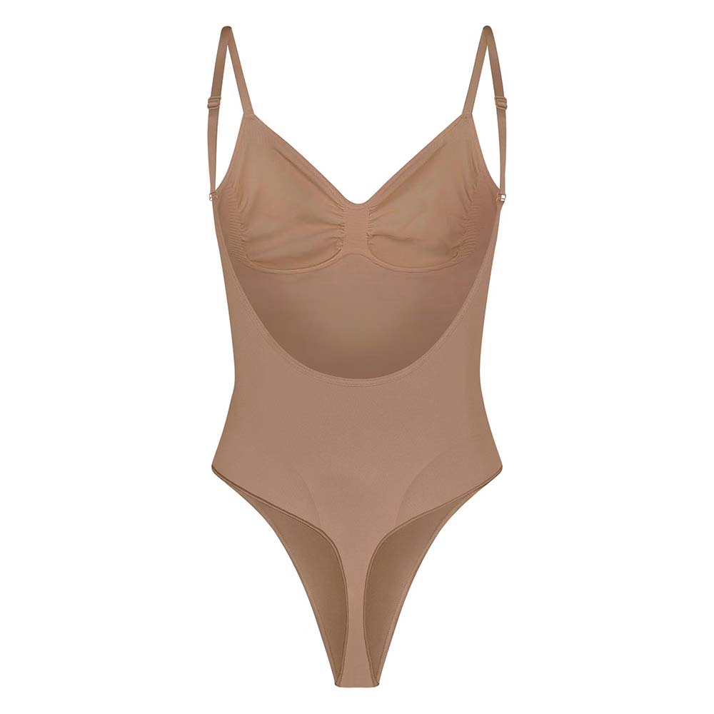 תמונה אחורית של LOW BACK THONG BODYSUIT