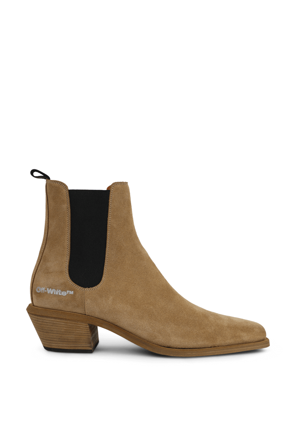 תמונה קידמית של מגפי טקסן מעור זמש