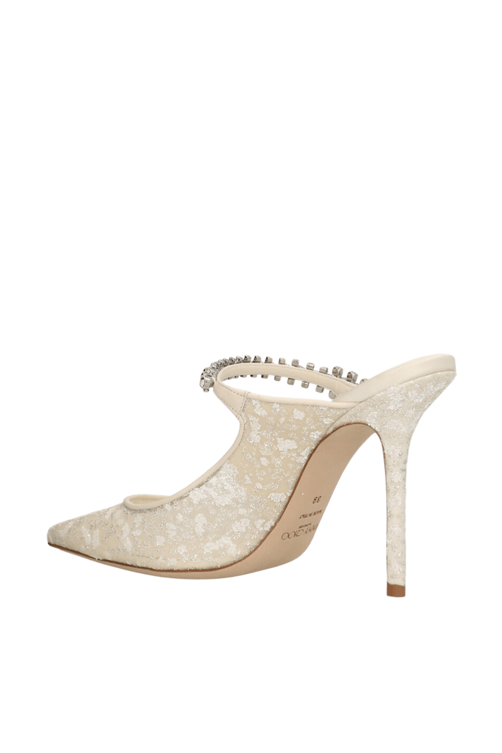 תמונה אחורית של נעלי עקב מיולס בינג 100