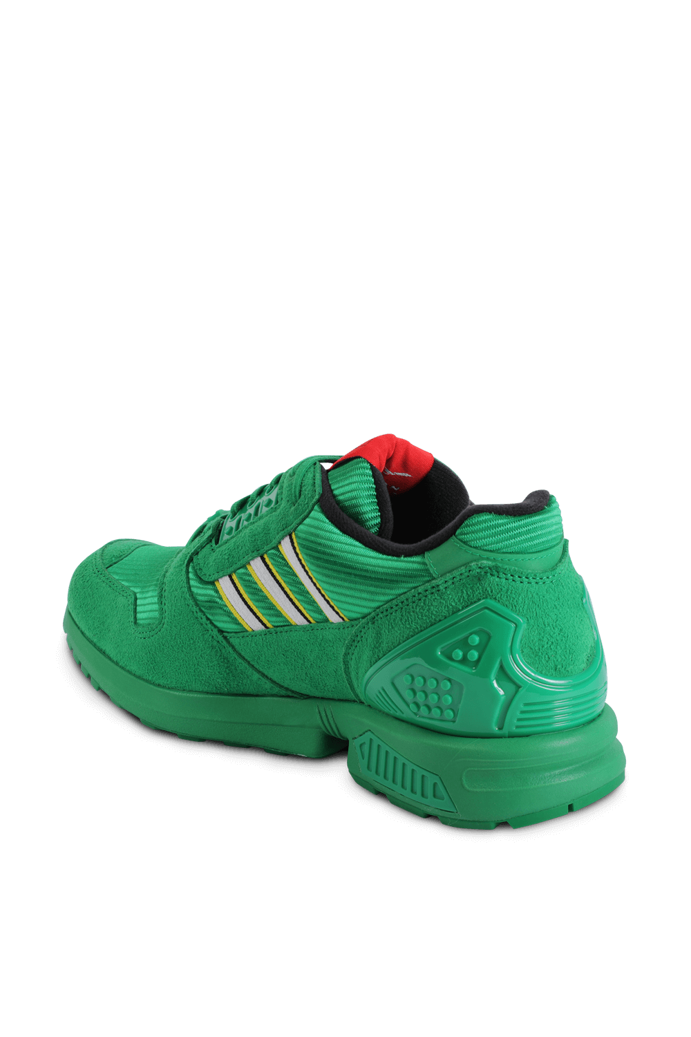 תמונה אחורית של Adidas X Lego ZX 8000 in Green